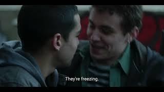 Omar and Ander making out for the first time  Elite S1E2