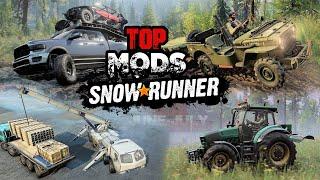 SnowRunner TOP MODS Vehicles of June & July 2021  BabooWik