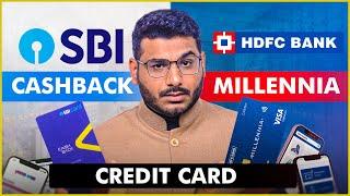 SBI Cashback Credit Card vs HDFC Millennia Credit Card