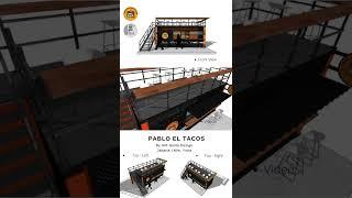 Pablo El Tacos #desainfoodcourt #desainkontainer #desainresto #streetfood #cafedesign #desaincafe