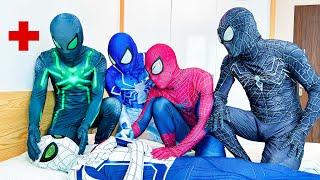 SUPERHEROs ALL STORY 2  Hey All Spider-Man  WHITE HERO is NOT GOOD  SAVE HIM  Funny Action 