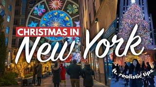 CHRISTMAS IN NEW YORK CITY  Tips & BEST Things to Do Lights Attractions FULL GUIDE