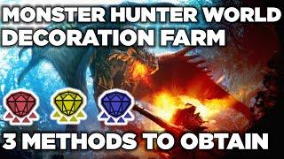 Monster Hunter World Decoration Farm