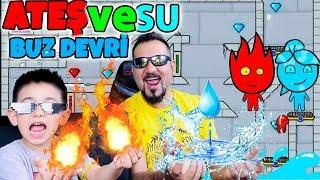 ATEŞ VE SU KARDEŞLİĞİ  EGEMEN KAAN İLE ATEŞ VE SU OYNUYORUZ  FIREBOY AND WATERGIRL ICE AGE #4