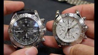 How to Spot a Fake Breitling Chronomat Evolution - Real Vs Fake