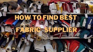 How to Find Fabric Suppliers  Get to Know Best Fabric Suppliers 