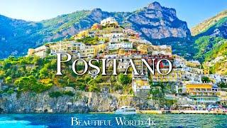 Positano 4K - Scenic Relaxation Film - Calming Piano Music Beautiful Nature