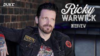 Ricky Warwick Black Star Riders The Almighty - Interview - Glasgow 2022 - Duke TV