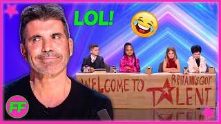 NO WAY Mini BGT Judges Face Off The Real Judges In A Hilarious Audition 
