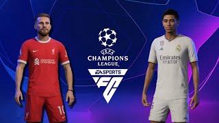 EA Sports FC 24  Liverpool vs Real Madrid Gameplay  UEFA Champions League 2324