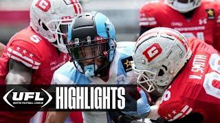 Arlington Renegades vs. D.C. Defenders Extended Highlights  United Football League