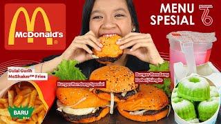 MUKBANG BURGER RENDANG MCD MENU BARU WAJIB COBAIN