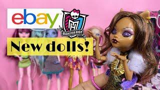 Куклы за $3 ? Новые куклы монстер хай из eBay и ярмарки Bratzillaz dolls  Ever After High dolls