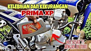 YAMAHA SCORPIO PAKE OLI PRIMA XP ???  Oli sesat Untuk roda dua 