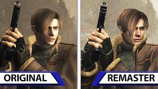Resident Evil 4 HD Project 2022  Original VS Remaster  The best job Ive ever seen
