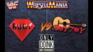 WWF Wrestlemania The Arcade Game Online Only Doink Tournament ruby vs. BoyToy