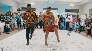 Epic Congolese & Liberian Wedding Entrance Dance  Yves vs Kebeh