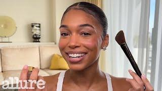 Lori Harveys 10-Minute Beauty Routine for 90s Soft Glam  Allure