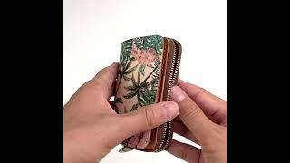 Key wallet keycase+mini wallet  PALM TREE