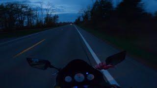 Ride into the Night  Kawasaki Ninja 250R Pure Sound