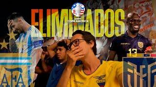 TREMENDA ILUSIONADA  Argentina 1 vs Ecuador 1 PENALES Copa America USA 2024  REACCION