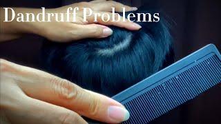 ASMR Scalp Dandruff Problems  Scalp Treatment Oil & Shampoo 