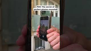 ️NEW HACK Place your phone against theirs and use your front camera as a mirror   #iphonecamera