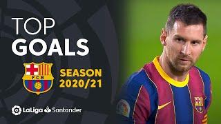 TOP 10 GOALS FC Barcelona LaLiga Santander 20202021