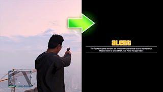 Playing GTA 5 Online on Xbox 360 As The SERVERS SHUTDOWN