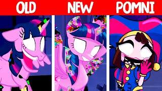 Dusk Till Dawn - Pomni Vs Twilight Sparkle  Old vs New vs AMAZING DIGITAL CIRCUS in FNF