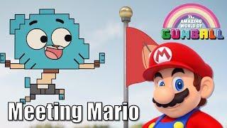 Gumball meets Mario with Super Mario sound effects and music