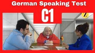 German Speaking Test Level C1 Mündliche Prüfung  C1 Beruf 2023