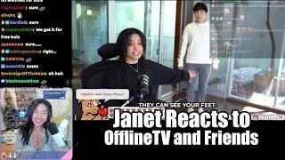 Janet Reacts Catching Up on 2-Months of OfflineTV & Friends  1-Hour of Reacting