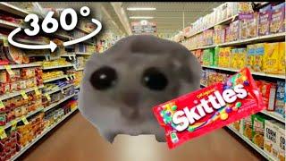 360º VR Skittles meme Sad Hamster