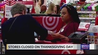 Stores open on Thanksgiving