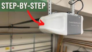 How to Install a Garage Door Opener - Chamberlain B2405 with MyQ