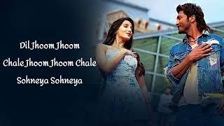 Dil Jhoom LYRICS - Crakk  Vishal Mishra Shreya Ghoshal  Vidyut Jammwal Nora Fatehi