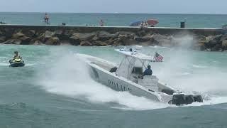 JET SKI ACCIDENTFAST BOAT AND YACHTS AT HAULOVER INLET