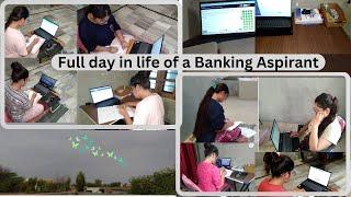 Full day in life of a banking aspirant. RRB PO preparation 2024.#rrbpo2024 #ibpspoclerk #ibpspo2024