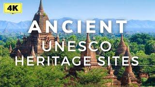 20 Best Ancient Unesco World Heritage Sites  4K Travel Video