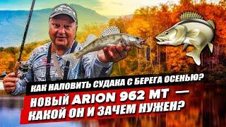 Первый тест Crazy Fish Arion 962 MT. Судак осенью на спиннинг с берега где искать и как поймать?