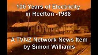 Reefton Power Centenary on TVNZ Network News 1988