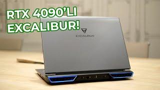 RTX 4090 EXCALIBUR G911 EN GÜÇLÜ OYUNCU LAPTOPUM