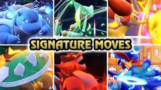 Pokémon Scarlet & Violet - All Starters SignatureIconic Moves The Indigo Disk