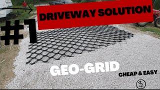 Driveway alternative Geogrid Driveway