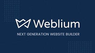 Next generation website builder Weblium