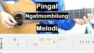 Belajar Gitar Ngatmombilung Pingal Melodi Belajar Gitar Melodi Tutorial Gitar Pemula