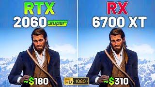 10 Games on RTX 2060 SUPER vs RX 6700 XT in 2023 - 1080p