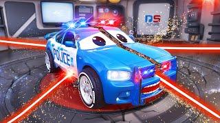 Action-Packed Police Cars vs Alien Laser Cars - Police Chase Ultimate Cars Battle Compilation Movie