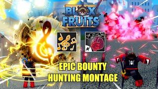 『Sound + Sanguine Art』Epic Bounty Hunting Montage  Roblox Blox Fruits Update 20  DR4KE_v2